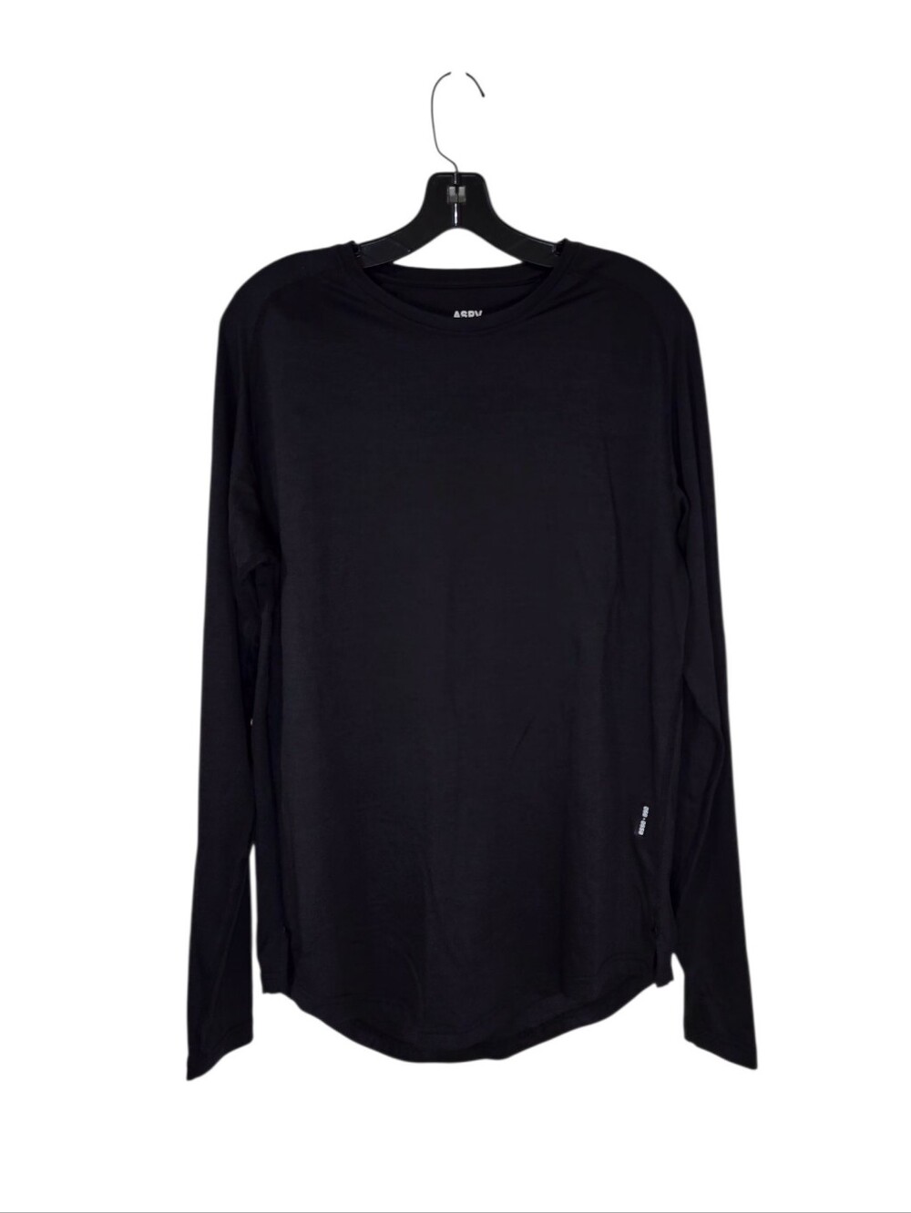 ASRV Long Sleeve Training Shirt Black DSG-0558 Men's Medium Activewear